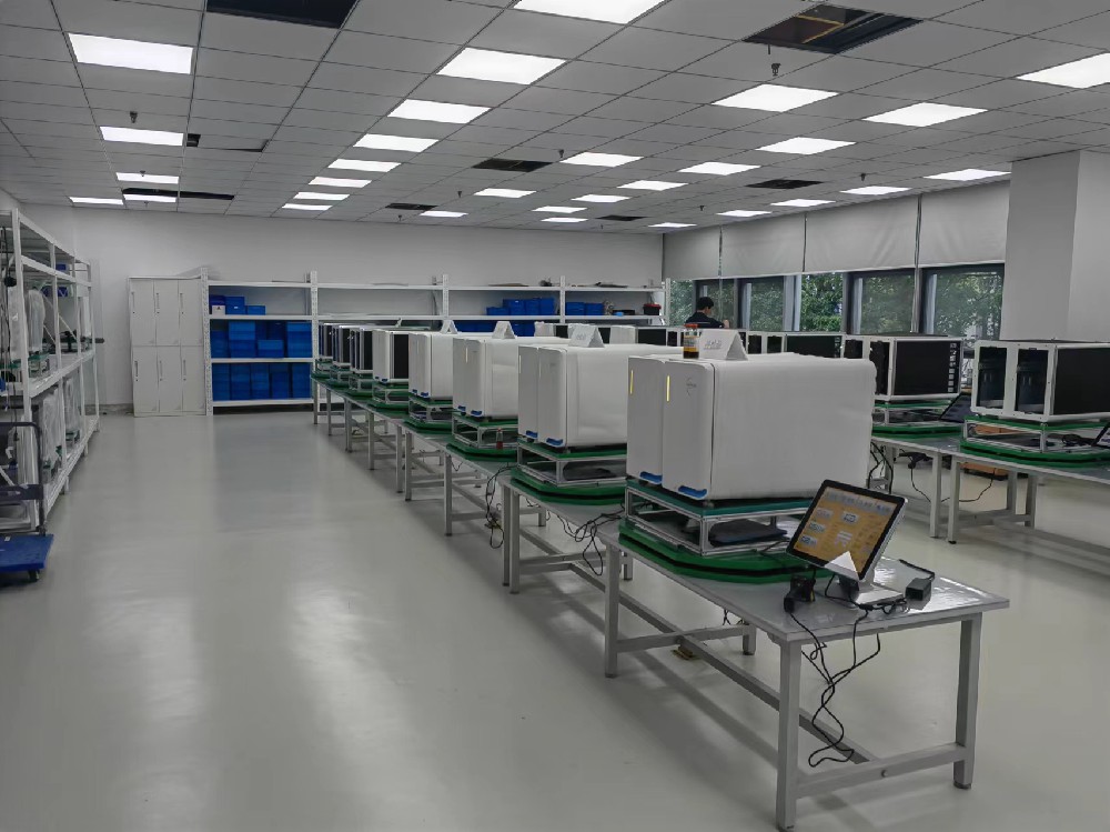 Línea de producción de instrumentos