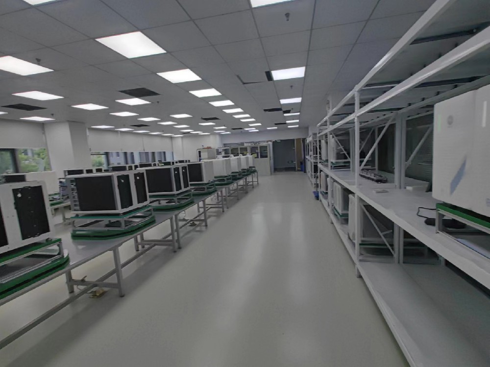 Línea de producción de instrumentos